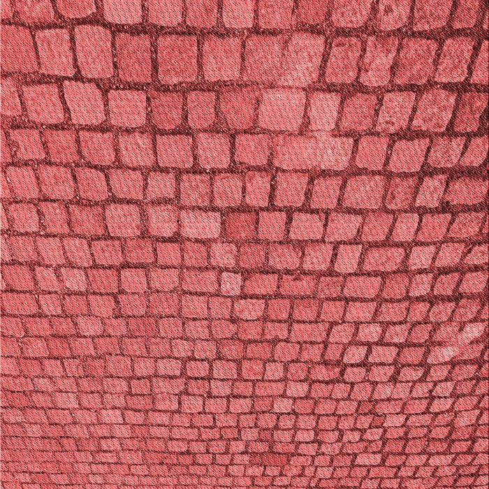 Patterned Red Rug, pat2181rd