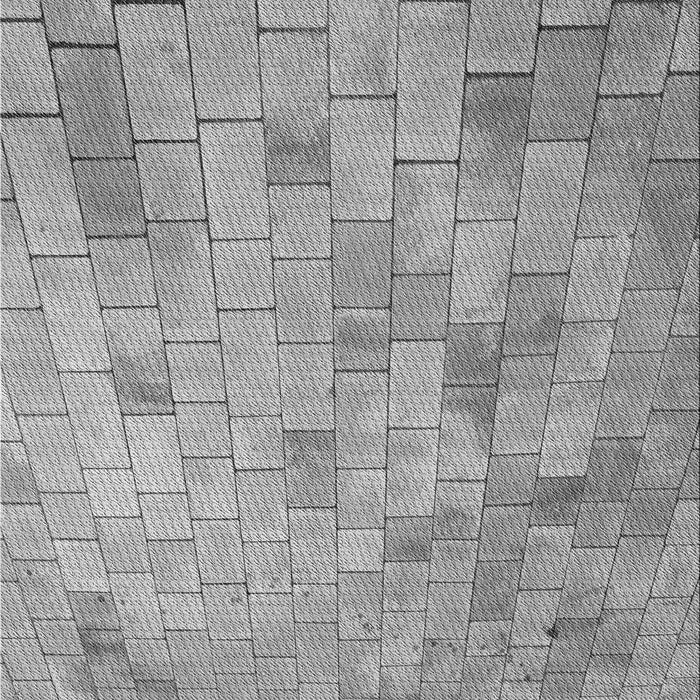 Machine Washable Transitional Cloud Gray Rug, wshpat2182gry