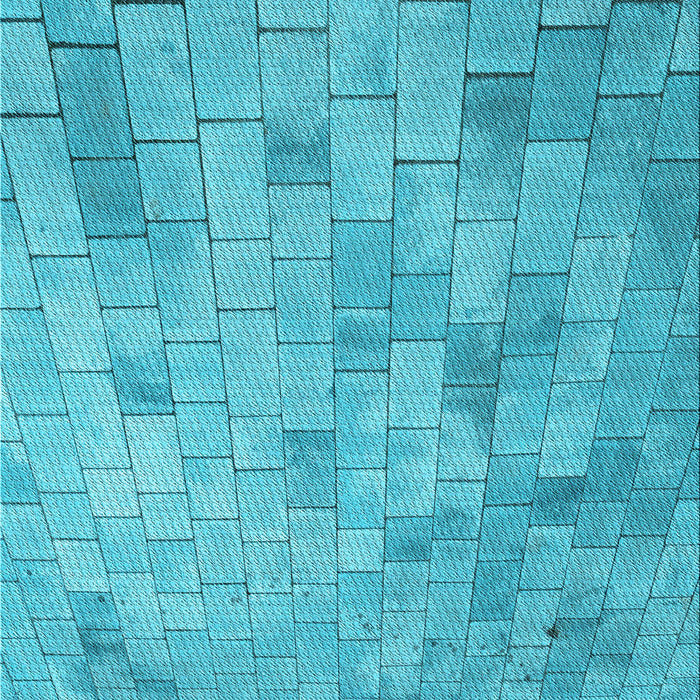 Machine Washable Transitional Dark Turquoise Green Rug, wshpat2182lblu