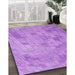 Machine Washable Transitional Violet Purple Rug in a Family Room, wshpat2182pur