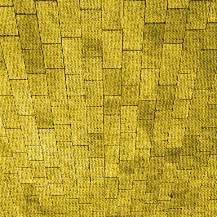 Patterned Dark Golden Brown Rug, pat2182yw