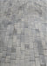 Machine Washable Transitional Cloudy Gray Rug, wshpat2182