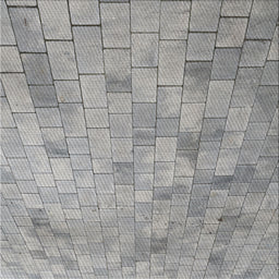 Square Patterned Cloudy Gray Novelty Rug, pat2182