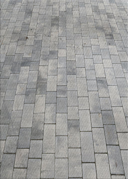 Patterned Cloudy Gray Novelty Rug, pat2182