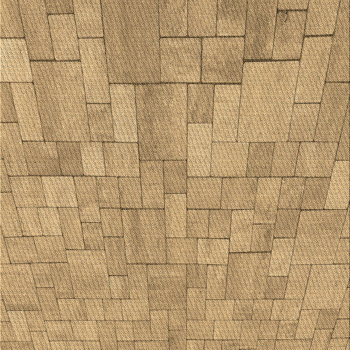 Machine Washable Transitional Yellow Orange Rug, wshpat2183brn