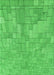 Patterned Neon Green Rug, pat2183grn
