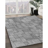 Patterned Cloud Gray Rug, pat2185gry