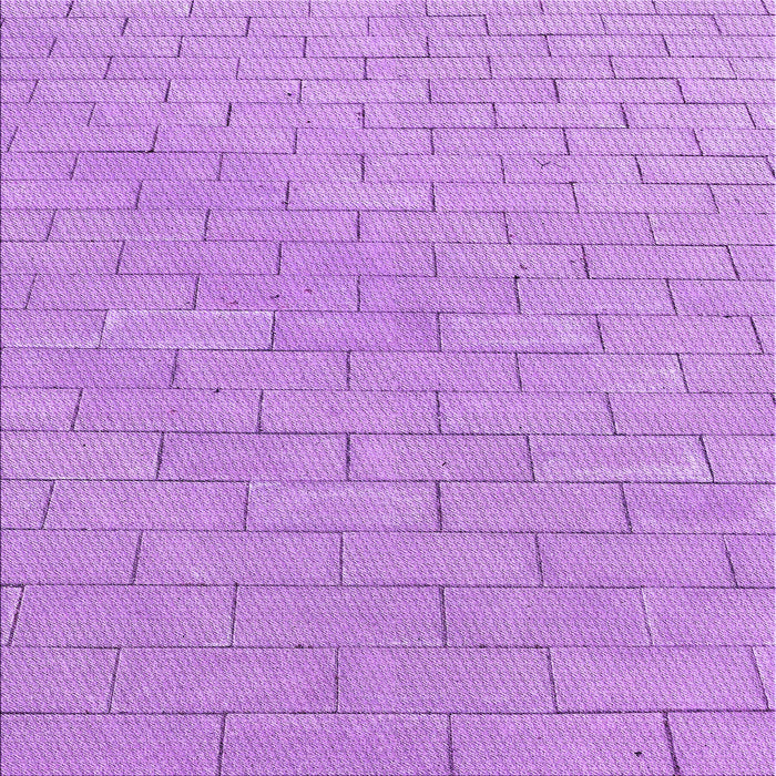 Round Patterned Violet Purple Rug, pat2186pur