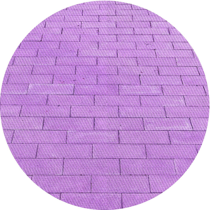 Square Patterned Violet Purple Rug, pat2186pur