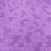 Round Patterned Violet Purple Rug, pat2187pur