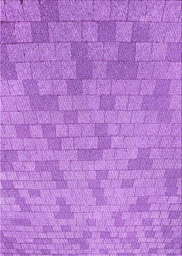 Machine Washable Transitional Violet Purple Rug, wshpat2187pur