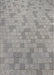 Machine Washable Transitional Ash Gray Rug, wshpat2187