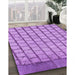 Machine Washable Transitional Violet Purple Rug in a Family Room, wshpat2188pur