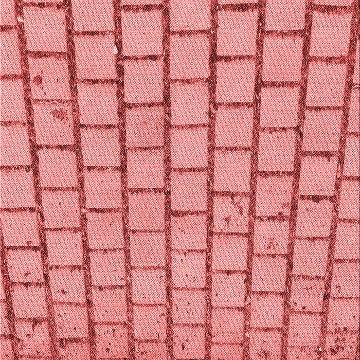 Machine Washable Transitional Light Coral Pink Rug, wshpat2188rd