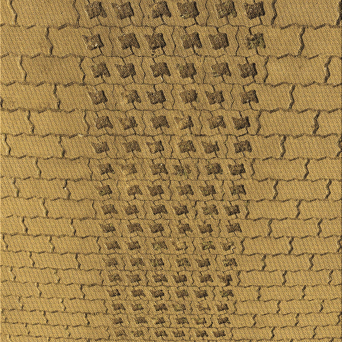 Patterned Saddle Brown Rug, pat2189brn