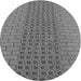 Square Patterned Gray Rug, pat2189gry