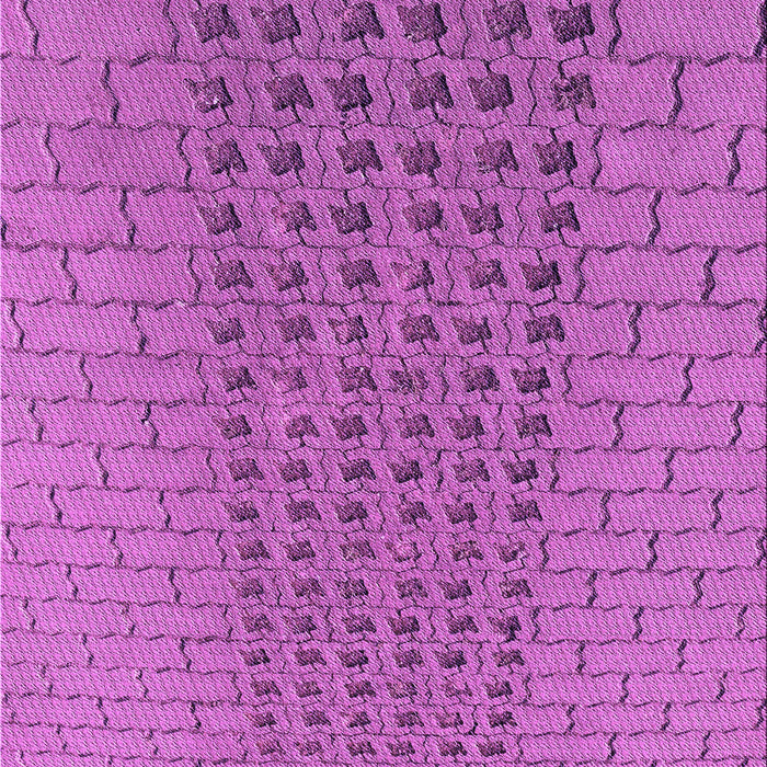 Patterned Bright Neon Pink Purple Rug, pat2189pur