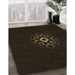 Patterned Milk Chocolate Brown Rug in Family Room, pat219brn