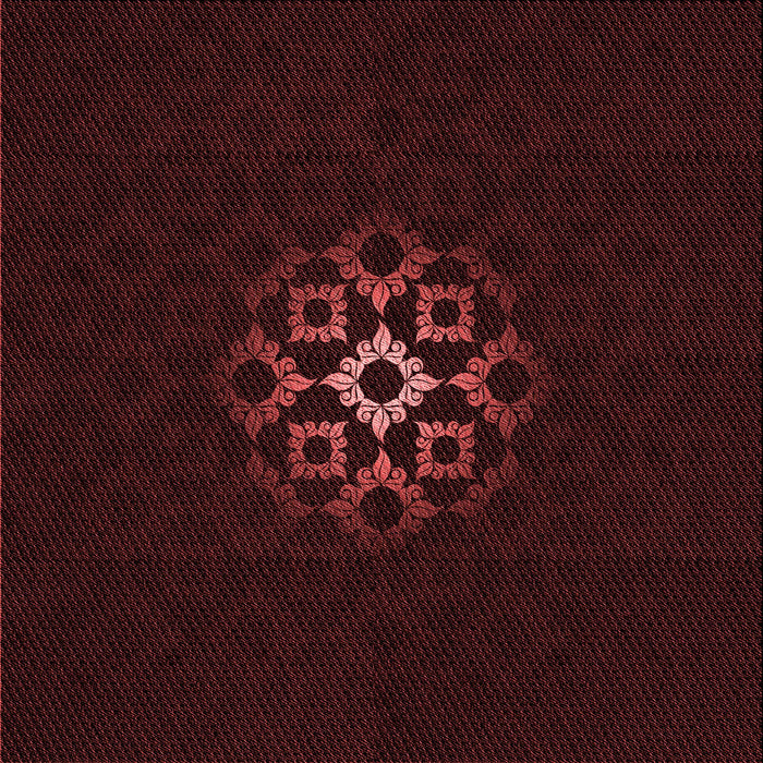 Round Machine Washable Transitional Chocolate Brown Rug, wshpat219rd