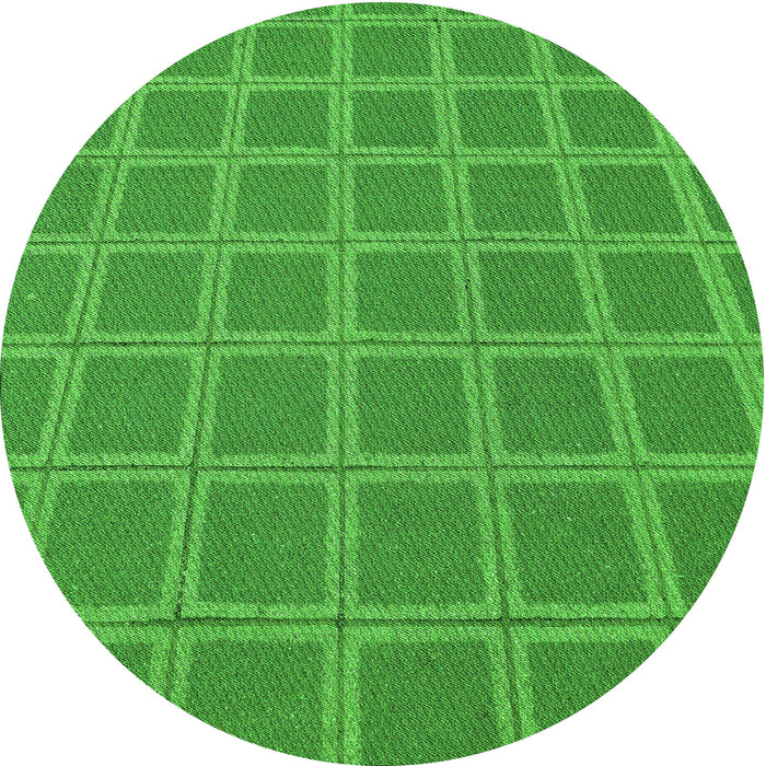 Square Machine Washable Transitional Green Rug in a Living Room, wshpat2191grn