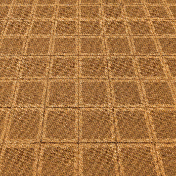 Round Machine Washable Transitional Mahogany Brown Rug, wshpat2191org