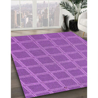 Patterned Purple Rug, pat2191pur