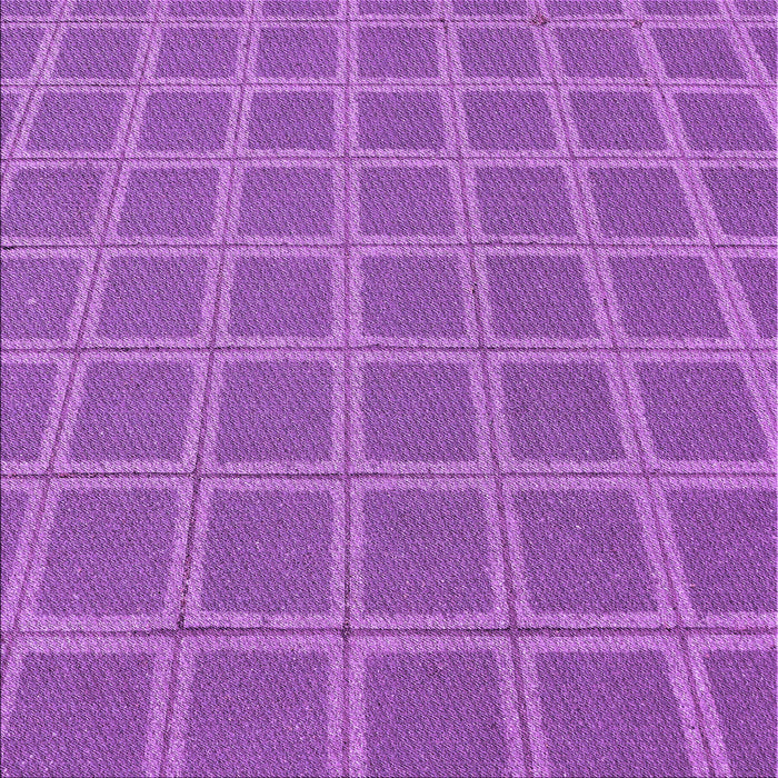 Round Patterned Purple Rug, pat2191pur