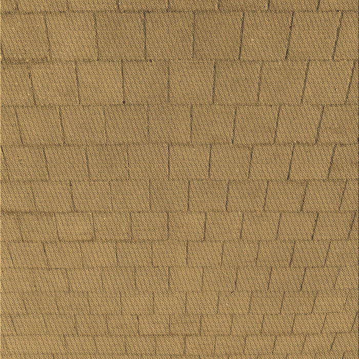 Patterned Yellow Rug, pat2192brn