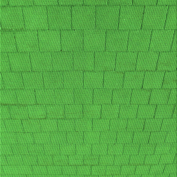 Machine Washable Transitional Lime Green Rug, wshpat2192grn