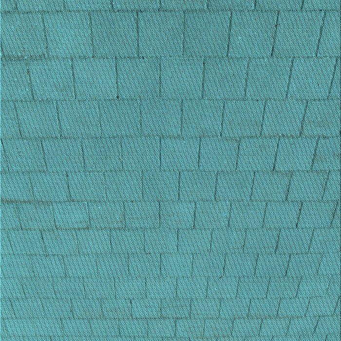 Machine Washable Transitional Dark Cyan Green Rug, wshpat2192lblu