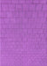 Machine Washable Transitional Bright Neon Pink Purple Rug, wshpat2192pur