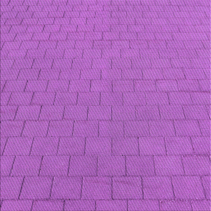 Round Patterned Bright Neon Pink Purple Rug, pat2192pur