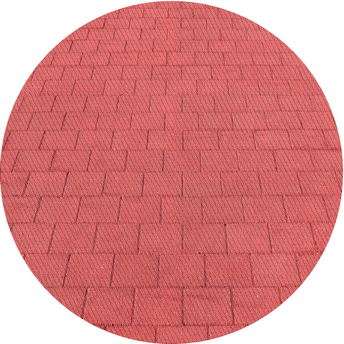 Square Machine Washable Transitional Red Rug in a Living Room, wshpat2192rd