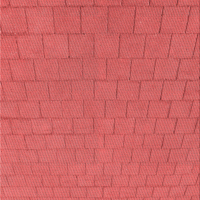 Machine Washable Transitional Red Rug, wshpat2192rd