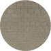 Square Machine Washable Transitional Sand Brown Rug, wshpat2192