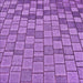 Round Machine Washable Transitional Violet Purple Rug, wshpat2193pur