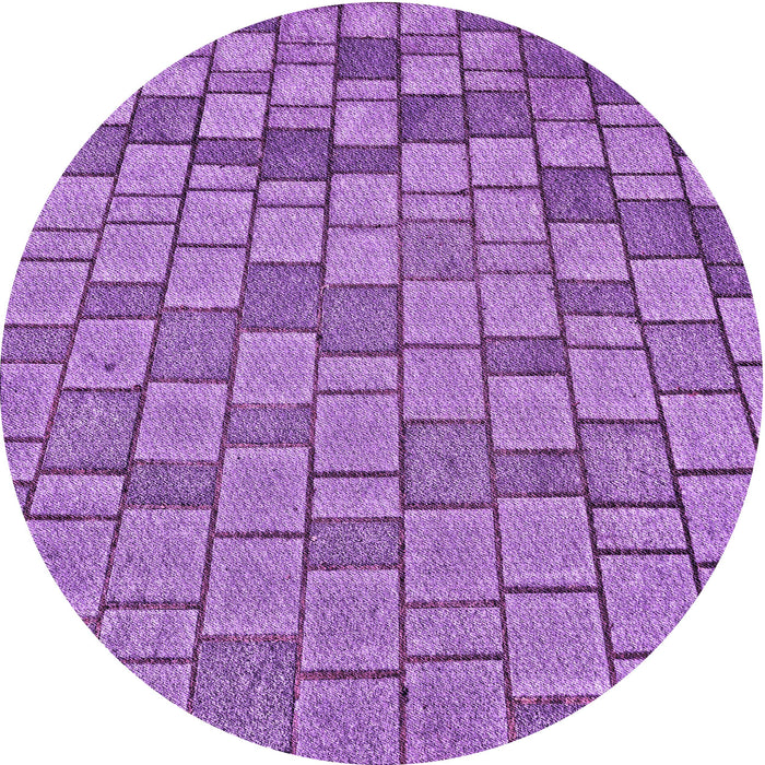 Square Patterned Violet Purple Rug, pat2193pur