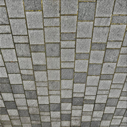 Square Patterned Gray Novelty Rug, pat2193
