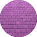 Square Patterned Dark Orchid Purple Rug, pat2194pur