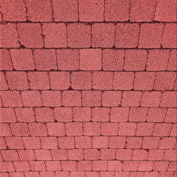 Patterned Red Rug, pat2194rd