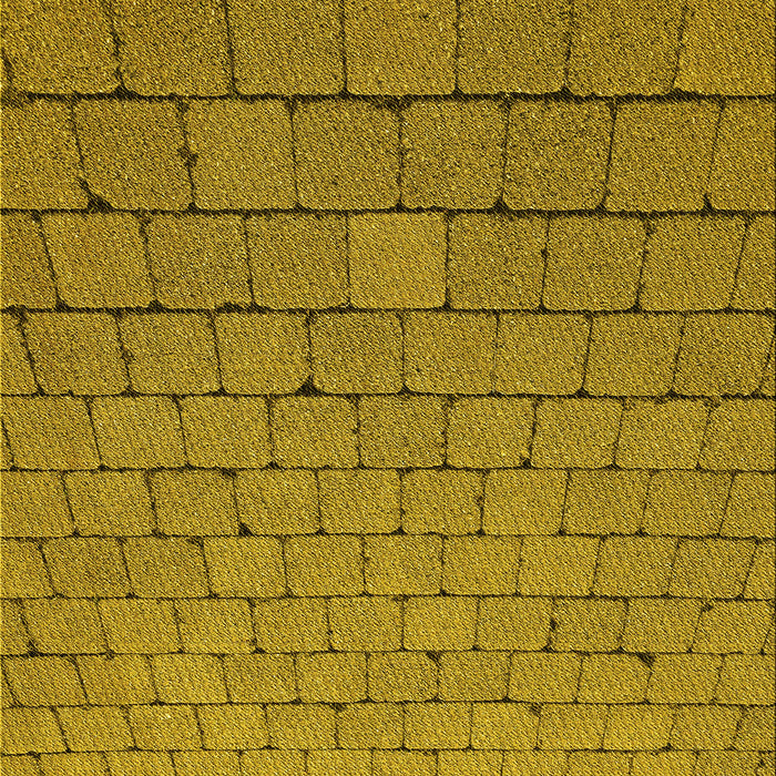 Patterned Yellow Rug, pat2194yw