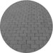 Square Patterned Gray Rug, pat2196gry