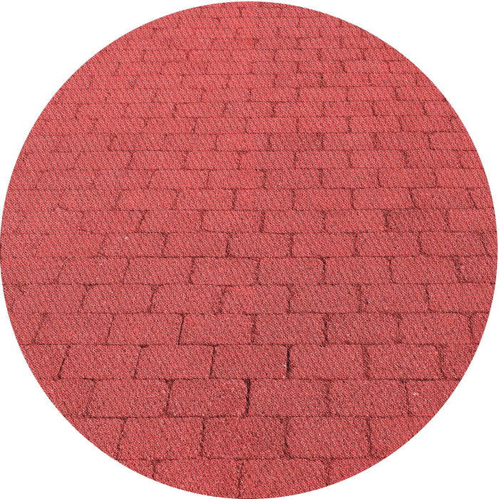 Square Machine Washable Transitional Red Rug in a Living Room, wshpat2196rd