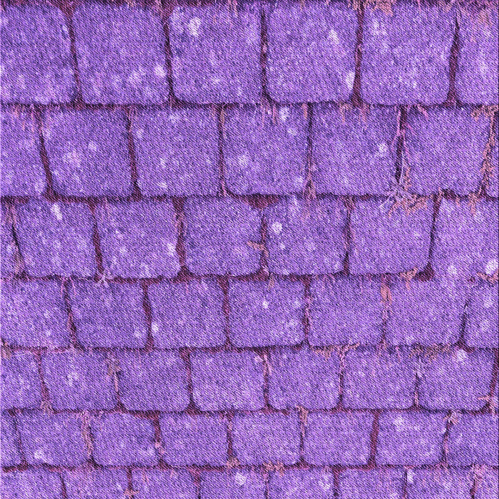 Machine Washable Transitional Purple Rug, wshpat2198pur