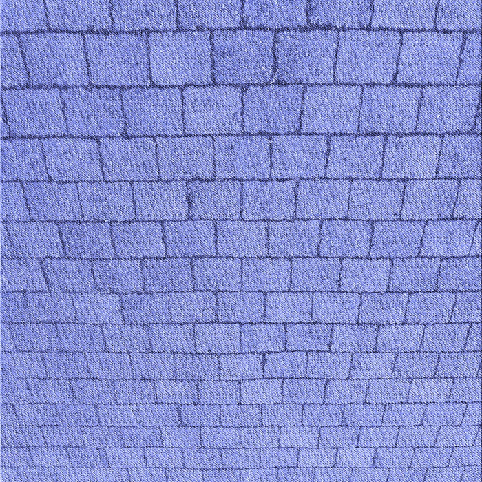 Patterned Denim Blue Rug, pat2199blu