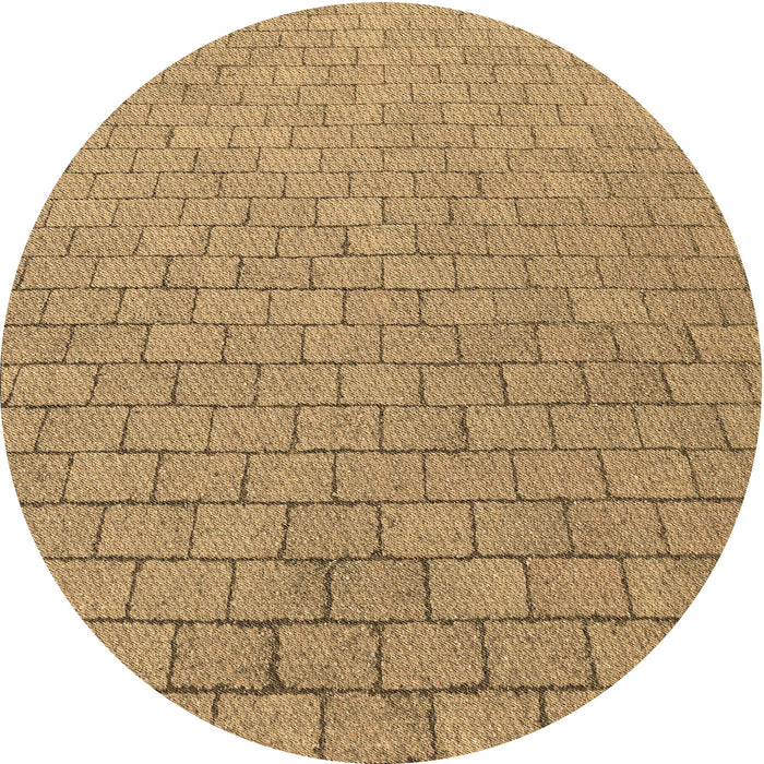 Square Machine Washable Transitional Orange Rug in a Living Room, wshpat2199brn