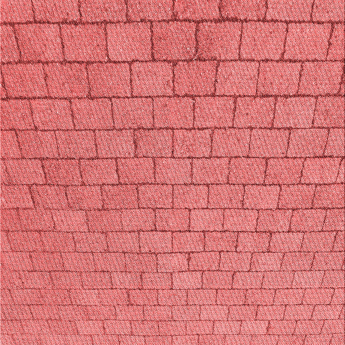 Patterned Ruby Red Rug, pat2199rd