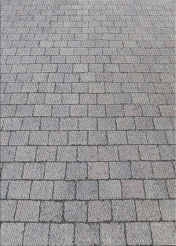 Machine Washable Transitional Silver Gray Rug, wshpat2199