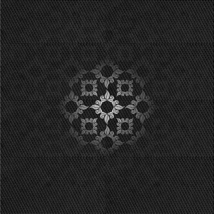 Sideview of Machine Washable Transitional Black Rug, wshpat219