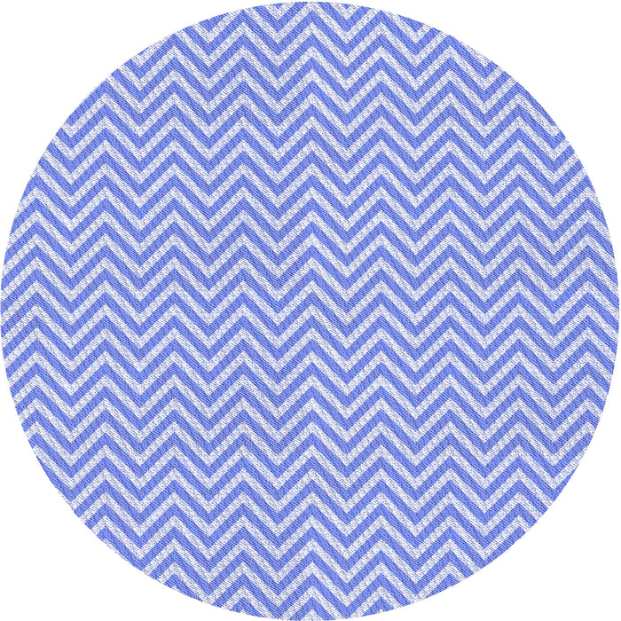 Square Patterned Light Slate Blue Rug, pat22blu